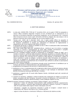 Decreto dg del 28 gennaio 2015 pdf