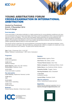 ICCYAF Programme