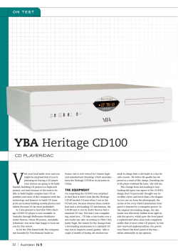 YBA Heritage CD100