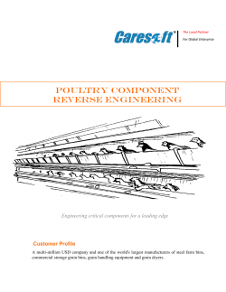 POULTRY COMPONENT REVERSE ENGINEERING
