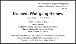 Dr. med. Wolfgang Helmes