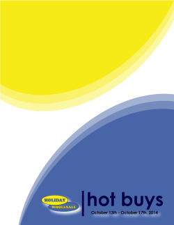 13 - Holiday Wholesale