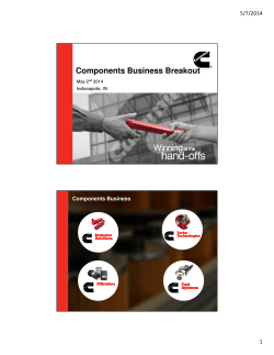 Components Business Breakout
