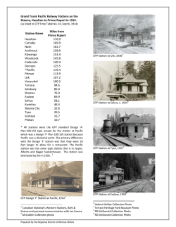 GTP Stations on the Skeena - Regional District of Kitimat Stikine