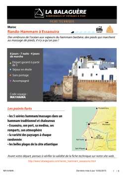 Rando-Hammam à Essaouira