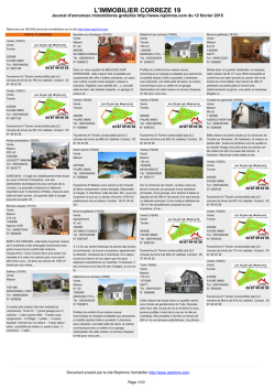Journal immobilier 19