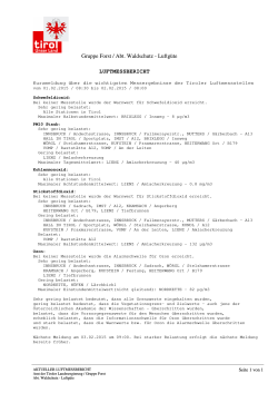Gruppe Forst / Abt. Waldschutz