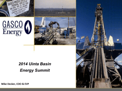 2014 Uinta Basin Energy Summit