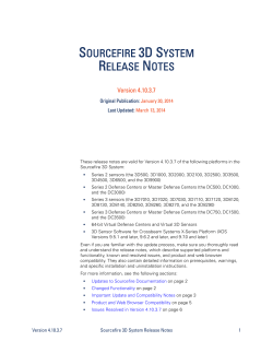 Sourcefire 3D System Version 4.10.3.7 Release Notes