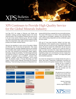 XPS Bulletin Issue 11