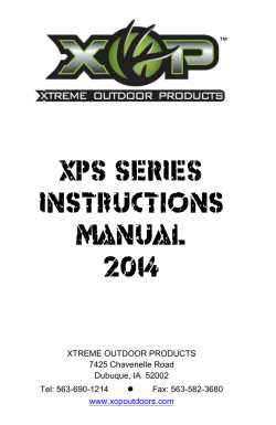 XPS Tree Stand Instructions