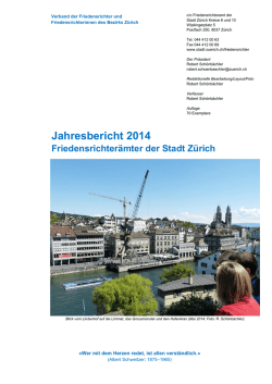 Jahresbericht 2014