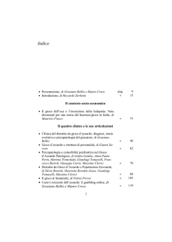 INDICE MANUALE