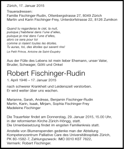 Robert Fischinger-Rudin - sich