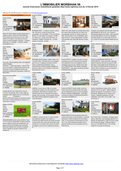 Journal immobilier 56