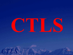 Flight Design USA CTLS presentation
