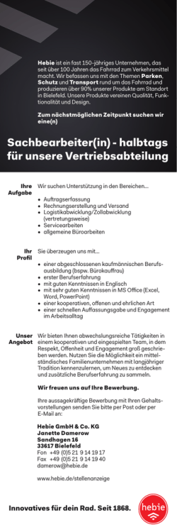 job gesucht?