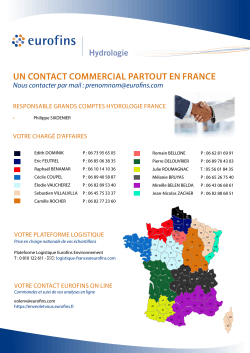 Un contact commercial partoUt en France