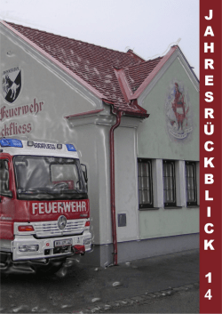 FF Zeitschrift 14 - Freiwillige Feuerwehr Bockflie&szlig;