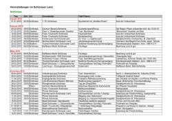 Veranstaltungen 2015-01