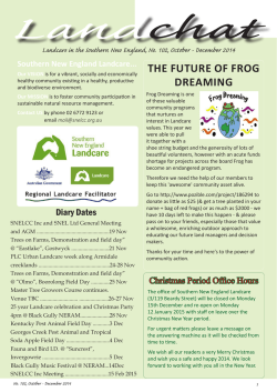 Landchat - Southern New England Landcare