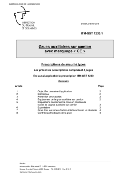 ITM-SST 1233.1 - A la une &mdash; itm
