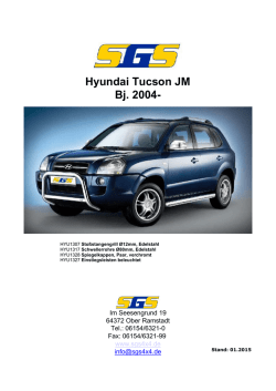 Tucson Typ JM ab Bj. 2004