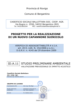 STUDIO PRELIMINARE AMBIENTALE ID.A.11