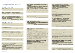 Download Tagungsprogramm (PDF)