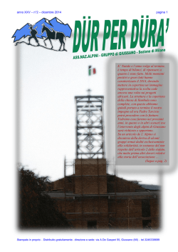 E - Gruppo Alpini Giussano