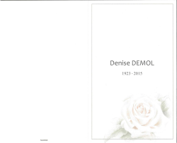 Denise DEMOL