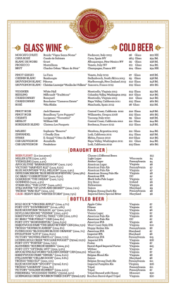 CF WBG Beer List - 11.26.14