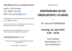 Download - Vereinigung der Neuevangelisierung Europas Pinkafeld