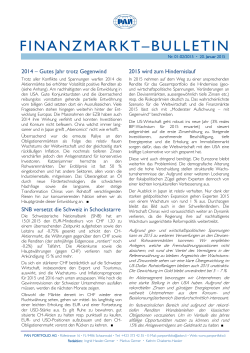 finanzmarkt-bulletin 01-02/2015