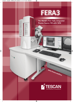 to download the TESCAN FERA brochure.