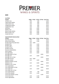 Price List - Beer.xlsx