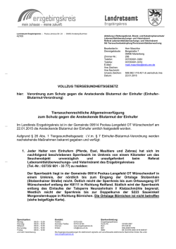 Das Referat Lebensmittelüberwachung- und