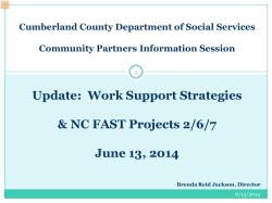 June 2014 - Cumberland County Department of Social Services