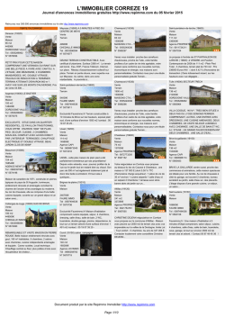 Journal immobilier 19
