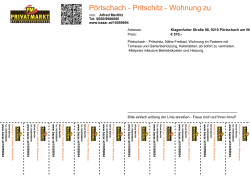Pörtschach - Pritschitz - Wohnung zu vermieten