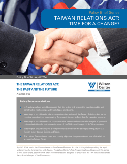The TRA - Woodrow Wilson International Center for Scholars
