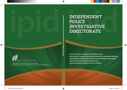 ipid - African Policing Civilian Oversight Forum