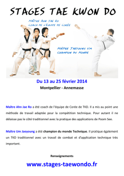 Inscription Montpellier