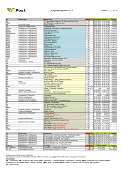 Ausgabeprogramm_2015_Stand 20150122