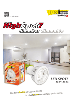 HighSpot7 - Luxion Lighting GmbH