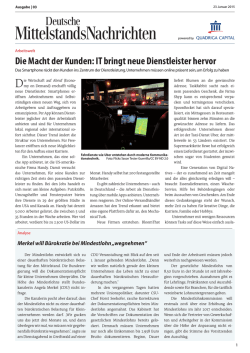 Download - Deutsche Mittelstands Nachrichten