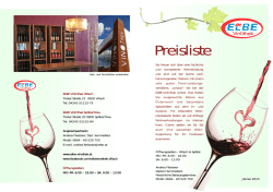 Preisliste herunterladen - Elbe