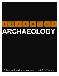 2014 Blogging Archaeology eBook (Click to Download)