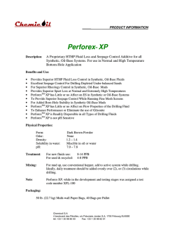 HTHP fluid loss and seepage control additive