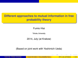 Different approaches to mutual information in free probability theory